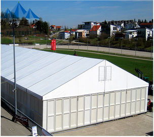 Elastyczne przemysłowe namioty magazynowe Wybierz rozmiar z miękkimi ścianami PCV / ścianami szklanymi
