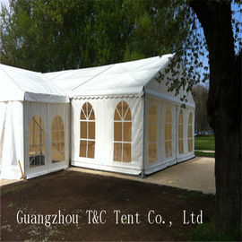 Easy Assembled Large Party Tents With Decoration Inside For Holding 200 People