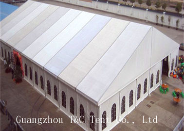 Luksusowe zewnętrzne namioty imprezowe z dekoracją stron 100% dostępna przestrzeń wnętrza