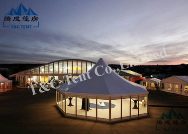 Luksusowa Dekoracja Bell Tent Hotel, wybór rozmiaru Outdoor Event Tent