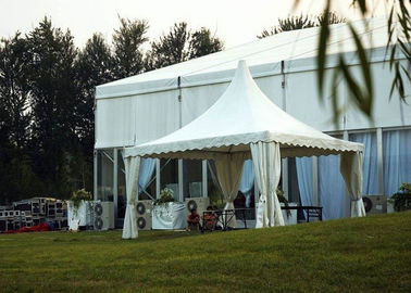 Dostosowany przezroczysty PVC Pagoda namiot baldachim na imprezy / imprezy