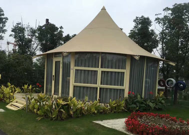 Namiot hotelowy Clear Wall Geodesic Dome dla domu wystawowego i turystycznego
