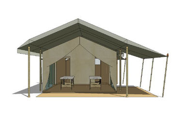 Wodoodporny namiot hotelowy z aluminium ze stopu aluminium 12x20m na ​​160 osób