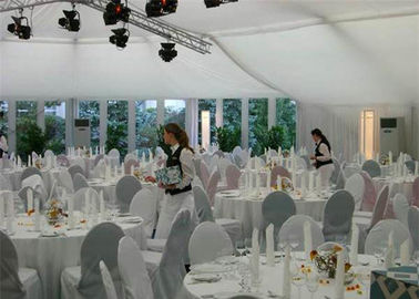 Namiot namiotowy ze stopu aluminium lub ze ściany ze szkła Namiot na przyjęcie weselne TUV SGS BV
