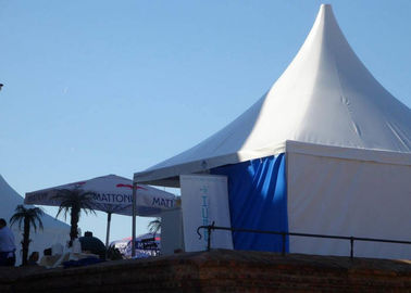 6x6m Chinese Hat Gazebo Aluminium Pvc Pogoda Namiot z Clear Span na zewnątrz zdarzenia