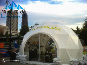 Przezroczyste wodoodporne namioty kopułkowe na imprezy imprezowe z jasnym materiałem Pvc na pokazy mody