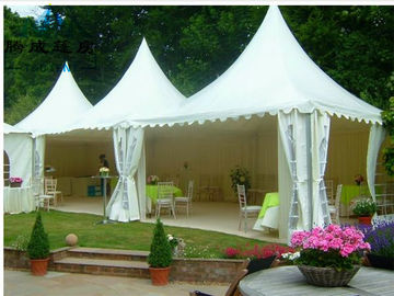 Bezpieczna i ochrona przed promieniowaniem UV Wysoka odporność Dobra elastyczność Biały namiot z PCV na ślub