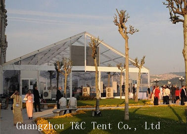 Restauracja lub ogród Namiot imprezowy 20x40, namiot imprezowy na świeżym powietrzu z przezroczystym dachem z PCV