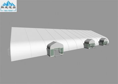 30x60M Stojak ze stopu aluminium o wysokiej wytrzymałości, biały dach, odporny na UV, namiot podwieszany z powietrza