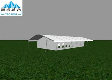 18x35M Aluminum Alloy Clear Event Tent Flame Resistant With White PVC