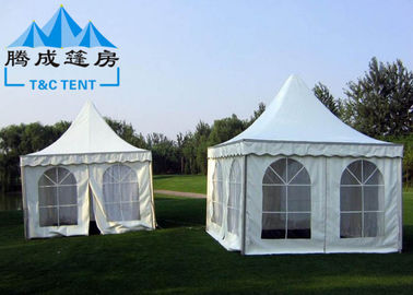 Reklama Pagoda Party Tent Z Biały PVC Okno / Sidewall Kurtyna